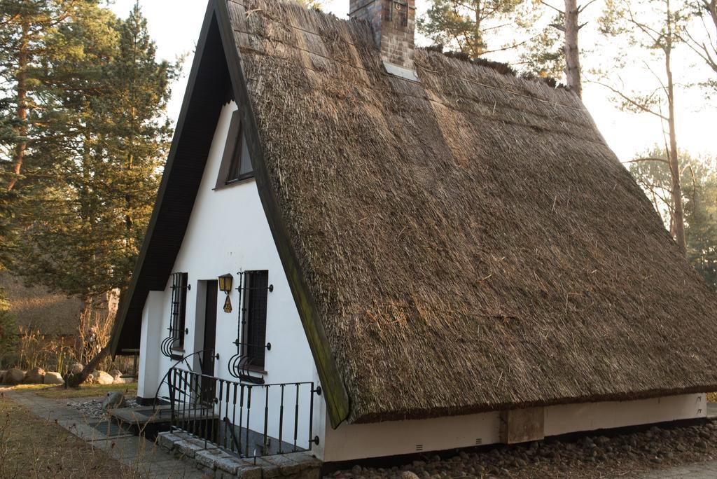 Reetdach-Ferienhaus In Quilitz Rankwitz Exteriör bild